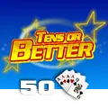 Tens or Better 50 Hand - BEERSLOT365