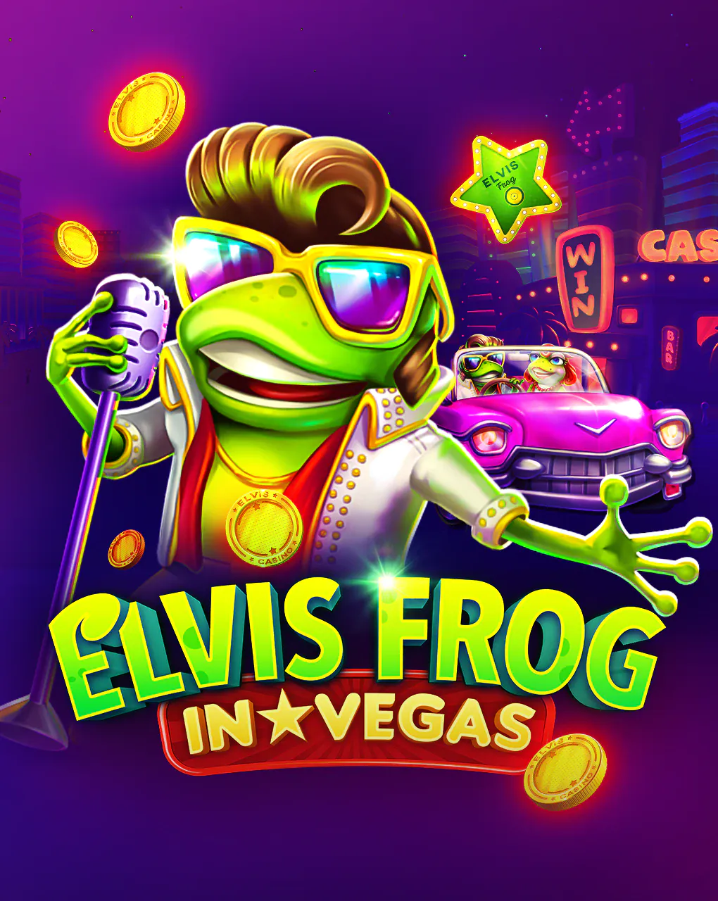 Bgaming : Elvis Frog In Vegas - BEERSLOT365