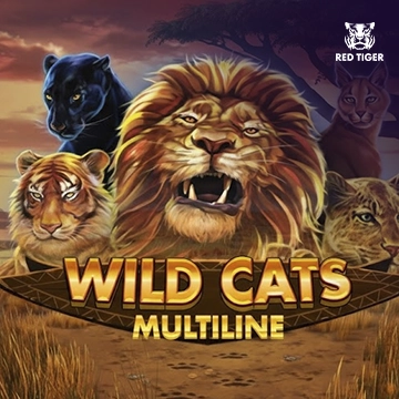 Redtiger : Wild Cats Multiline - BEERSLOT365